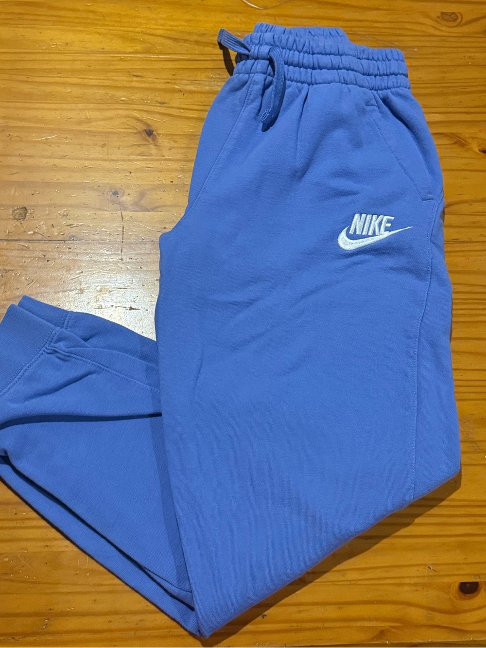 NIKE Youth Big Kids Club Fleece Joggers in University Blue 🔥